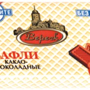 Вафли какао-шоколадные на сорбите Вереск