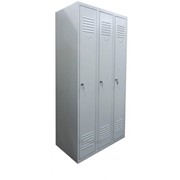 Металлический шкаф гардеробный на 3 отделения Sum 330