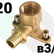 Tim Уголок с креплением (водорозетка) 20(2.8)x3/4“ ВН аксиальный фото