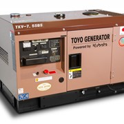 Электростанции TOYO в шумозащитном кожухе – 3000 об/мин.