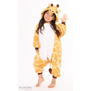Детская пижама кигуруми жираф