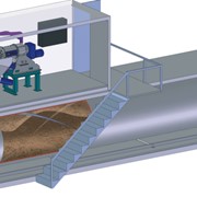 Фильтрационно-сушильная установка для производства (восстановления из навоза) подстилки для КРС