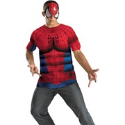 Карнавальный костюм Disguise Человек-Паук в футболке взрослый, L/XL (52-58) фото