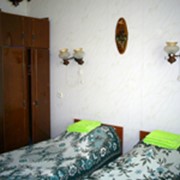 Двухместный (Две отдельно стоящие одноместные кровати, санузел, душ, TV, холодильник) фотография