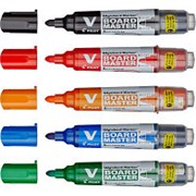 Набор маркеров для доски Pilot WBA-VBM-M-S5, 5шт/уп фотография