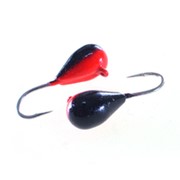 Мормышка вольф. капля TAKEDO Wolf Pro Rakka ( d 3 мм, 0,45гр, крючок №16, цвет X1 ) фото