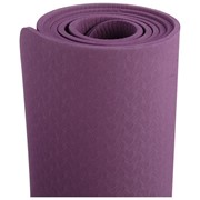 Коврик для йоги ТПЕ 183х61х0,6 см розово-фиолетовый B31276 фото