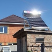 Солнечный коллектор для дачи, загородного дома фото