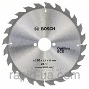 Пила дисковая по дереву Bosch 190x30x24z Optiline ECO фото