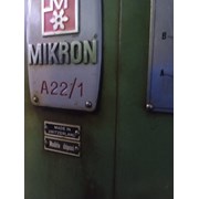 Mikron A22/1 зубофрезерный станок фотография