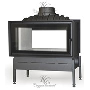 Топка каминная Twin 9 сквозная фото