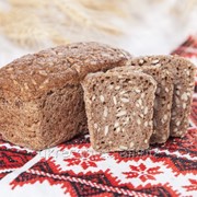 Хлеб “Солнышко“ из пророщенных зёрен пшеницы фото