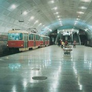 Строительство подземной линии скоростного трамвая в г. Волгограде I и II очередь.