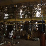 Термоизоляция трубопроводов и емкостей в компрессорном цехе фото
