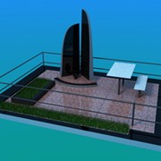 3D макет памятника