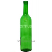 Винная бутылка 0,75 л (зеленое стекло) фотография