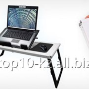 Стол для ноутбука с 1 мощным кулером Super table LD99, Алматы фото
