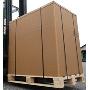 Четырехклапанная коробка из гофрокартона под заказ, производство фото