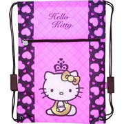 Kite - коллекция 2013г! Сумка для обуви с карманом Hello Kitty 601-2