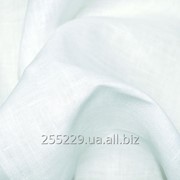 Льняная ткань белого цвета фото