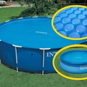 Тент обогревающий для круглых бассейнов Intex (Интекс) Solar Cover (29024/59956) фотография