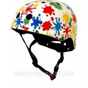 Шлем детский Kiddi Moto цветные кляксы HEL-79-47