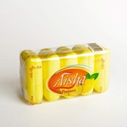 Мыло туалетное ТМ "Aisha" с ароматом лимона .