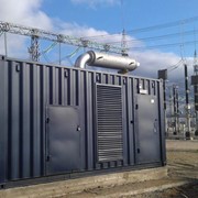 Электростанция автоматизированная дизельная в металлическом блок-контейнере Тундра