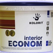 Матовая краска Interior Econom Kolorit фото