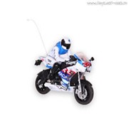 Мотоцикл Mioshi Tech "Moto racer" (р/у, 18 см, зарядное устройство и аккумулятор в комплекте)