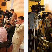 Организация пресс конференций, круглых столов, прямых линий фото