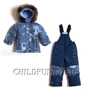 Зимний костюм Pilguni Power пуховый: куртка + полукомбинезон. фото