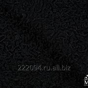Каракуль узбекский чёрный выделанный (шкурки) фото