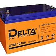 Аккумулятор DELTA DTM 12-100 (Технология AGM) фото