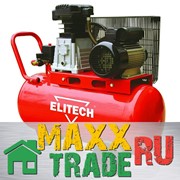 Компрессор ременный "ELITECH" КПР 100/360/2.2, 220 В, 2,2 кВт, 8 бар, 320 л/мин, 100 л / КПР 100/360/2.2