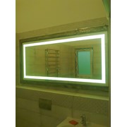 Зеркало с подсветкой светодиодной фотография