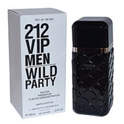 Carolina Herrera 212 Vip Men Wild Party Limited Edition 100 ml тестер . мужская туалетная вода фото