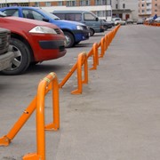 Парковочные барьеры фото