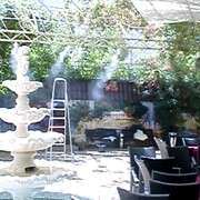 Туманобразователь для охлаждения террас, кафе, летников, ресторанов (открытых пространств) фото