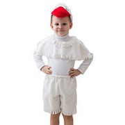 Карнавальный костюм Гусь белый, рост 104-116 см, 122-134 см арт.1962, 1964 фото