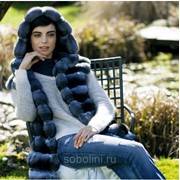 Жилет из шиншиллы с капюшоном под заказ фото