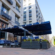 Уличный зонт для кафе и ресторана Большой  фото