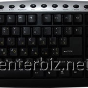 Клавиатура 8108 Multimedia Black/Silver Waterproof PS/2 (CG8108PS2/BS), код 34190 фотография