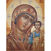 Икона живописная Богородицы Казанская