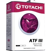 Жидкости для автоматических трансмиссий TOTACHI ATF III