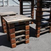 Деревянная мебель из массива (табуреты), для сада, дома, дасчи, бани и сауны. фото