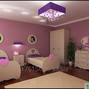 Спальня для девочек во французском стиле, массив ясеня фото