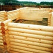 Бревно оцилиндрованное фото
