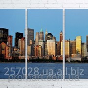 Модульна картина на полотні Панорама New York код КМ100150-052 фото