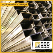 Труба алюминиевая профильная 80х80х3 АД31Т1 фотография